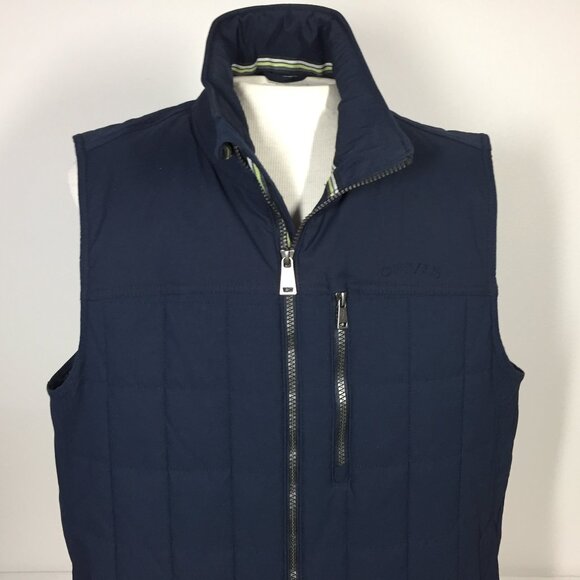 Orvis Mens Large Insulated Vest Zip Up Quilted - Picture 1 of 8